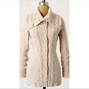 Anthropologie Saturday Sunday Cable Knit Cardigan